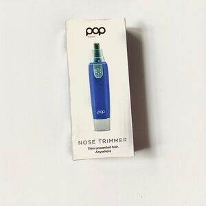Pop Sonic Ear & Nose Hair Trimmer. Color: Blue - New